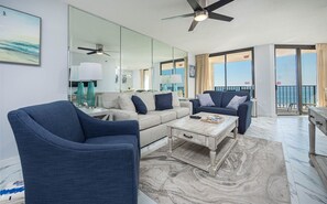 Condo, 1 Bedroom | Living area - Phoenix V by Brett/Robinson Vacations (Orange Beach)