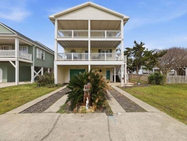 Villa, 5 Bedrooms | Exterior - A Shore Thing Kb 5 Bedroom Villa (Kure Beach)