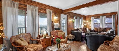 Ferienhütte, 5 Schlafzimmer | Wohnbereich