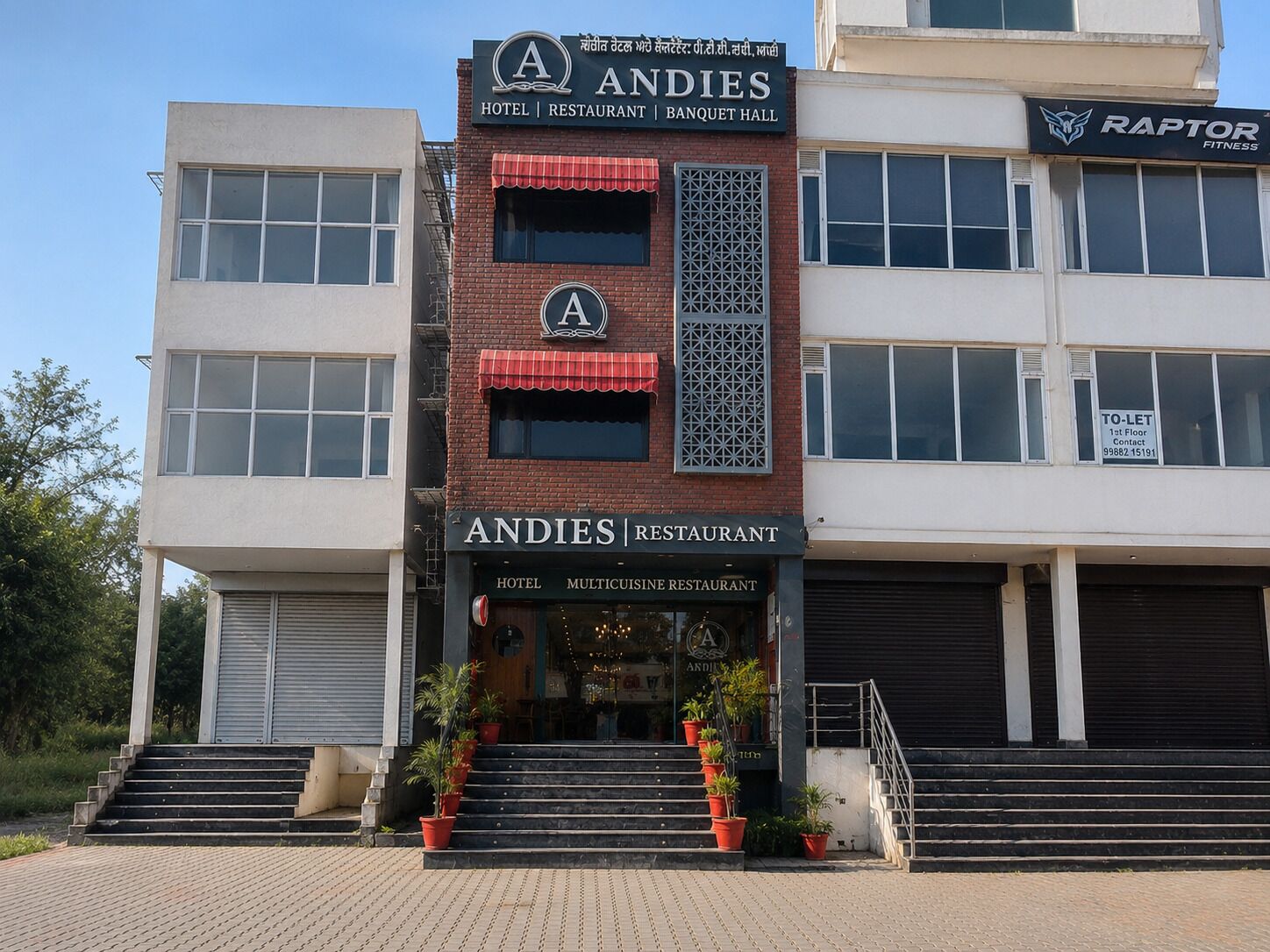 Front of property