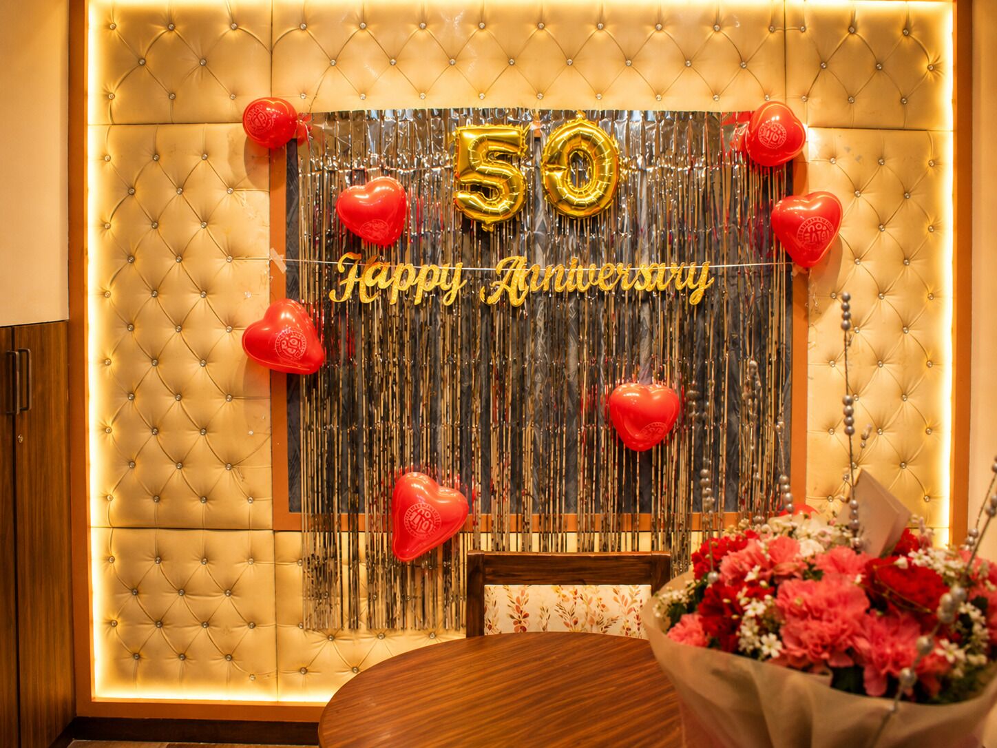 Espace pour fêtes d’anniversaire