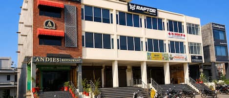 Fassade der Unterkunft