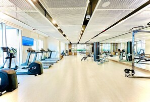Fitness facility - Emaar Beach Front - Beach Isle Tower 2 (Dubai)