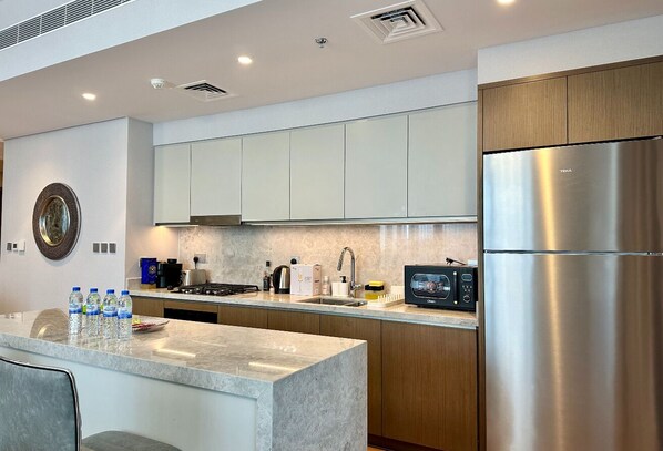 Private kitchen - Emaar Beach Front - Beach Isle Tower 2 (Dubai)