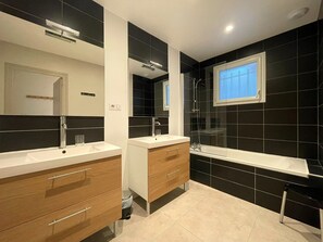 Bathroom - Spacious villa with jacuzzi and heated pool in Hossegor (Soorts-Hossegor)