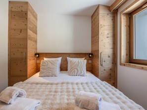 1 bedroom, free WiFi, bed sheets - Cozy apartment in Chamonix center with balcony (Chamonix-Mont-Blanc)