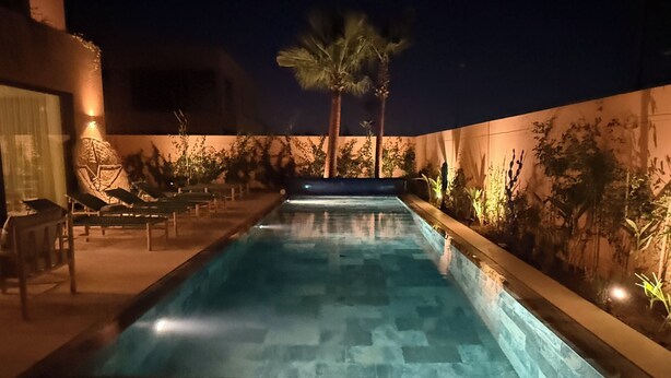 Pool - Villa Marleanis Esprit Beldi Chic with heated pool 10min from the medina (Marrakech)