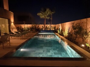 Pool - Villa Marleanis Esprit Beldi Chic with heated pool 10min from the medina (Marrakech)