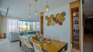 Dining - Villa Marleanis Esprit Beldi Chic with heated pool 10min from the medina (Marrakech)