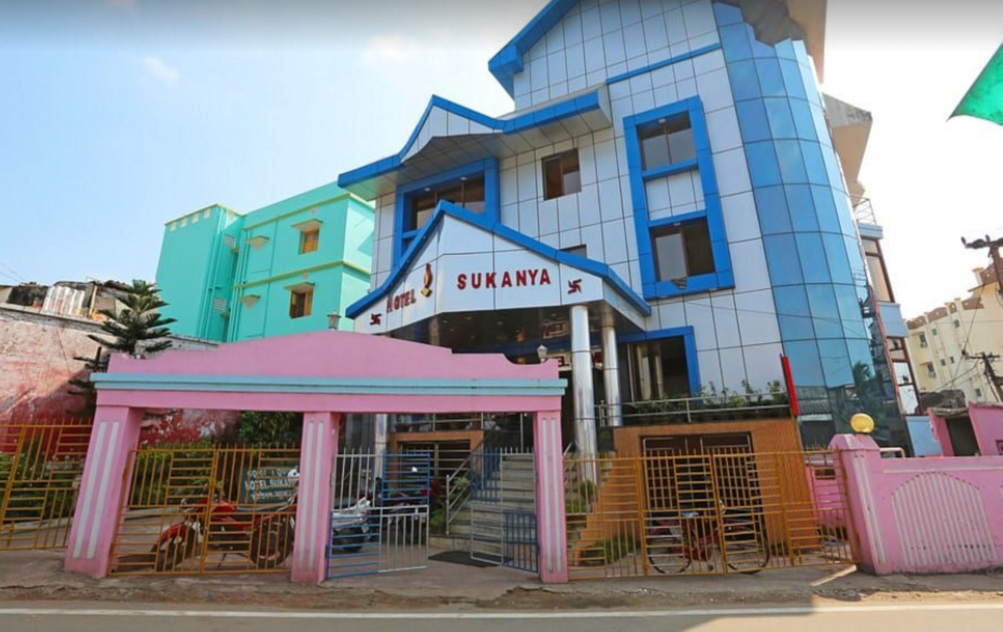 Fachada da propriedade