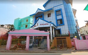 Façade de l’hébergement