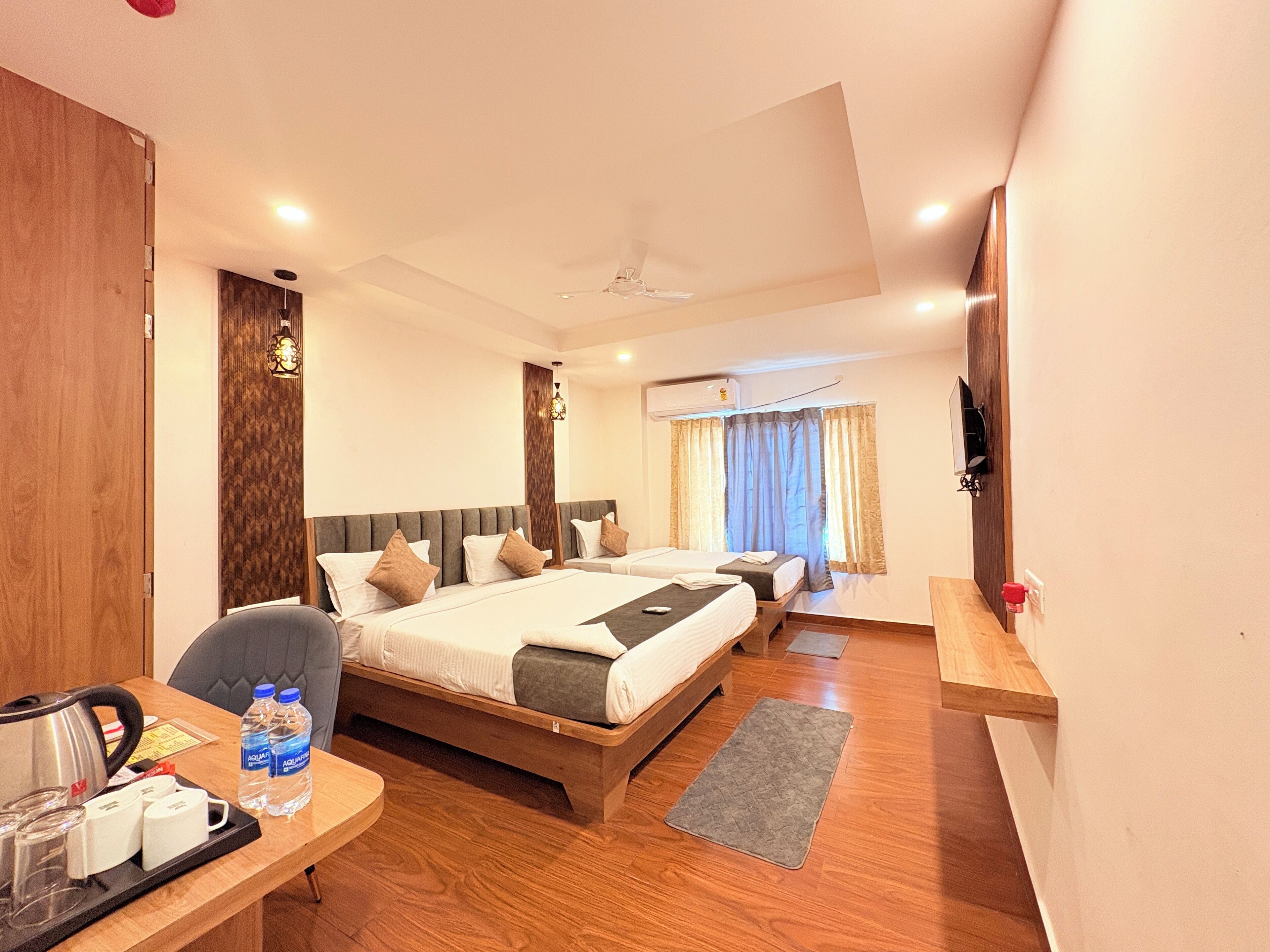 Wifi gratis y ropa de cama 