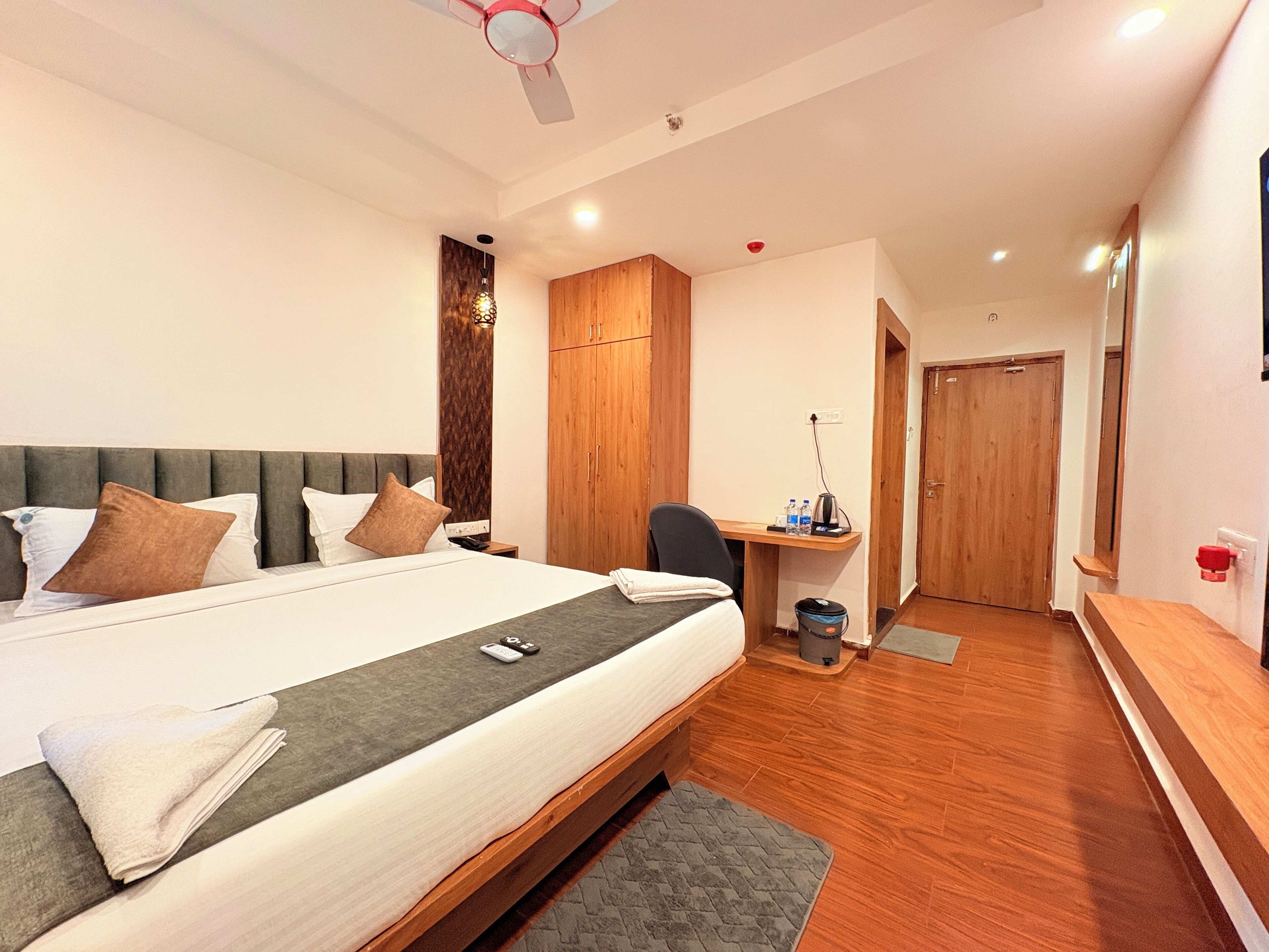 Wifi gratis y ropa de cama