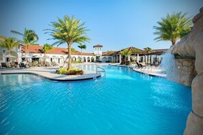 A heated pool - Pool Home with lake view at Arborwood Preserve*** (Fort Myers)