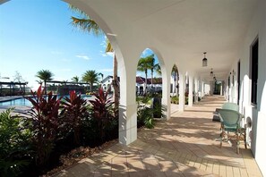 Outdoor dining - Pool Home with lake view at Arborwood Preserve*** (Fort Myers)