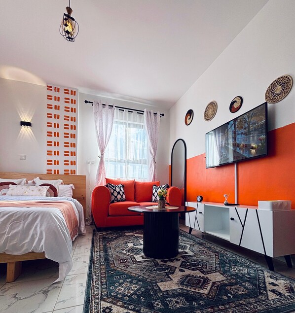 1 bedroom, iron/ironing board, free WiFi, bed sheets