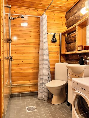 Hair dryer, soap, toilet paper - Pikkukelo Ruka - a cozy accommodation in a great location, skibus and free wifi. (Kuusamo)