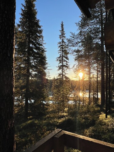 Pikkukelo Ruka - a cozy accommodation in a great location, skibus and free wifi.