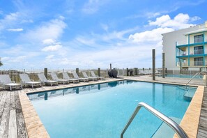 Pool - Gulf-Front Retreat | Resort Style Amenities | Ideal for Large Groups (Gulf Shores)
