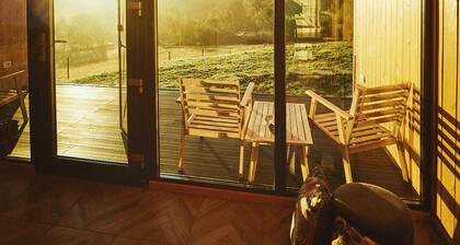 Cozy scandinavian 1 bedroom chalet near Dracula Castle in Bran