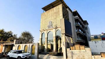 Majoituspaikan julkisivu