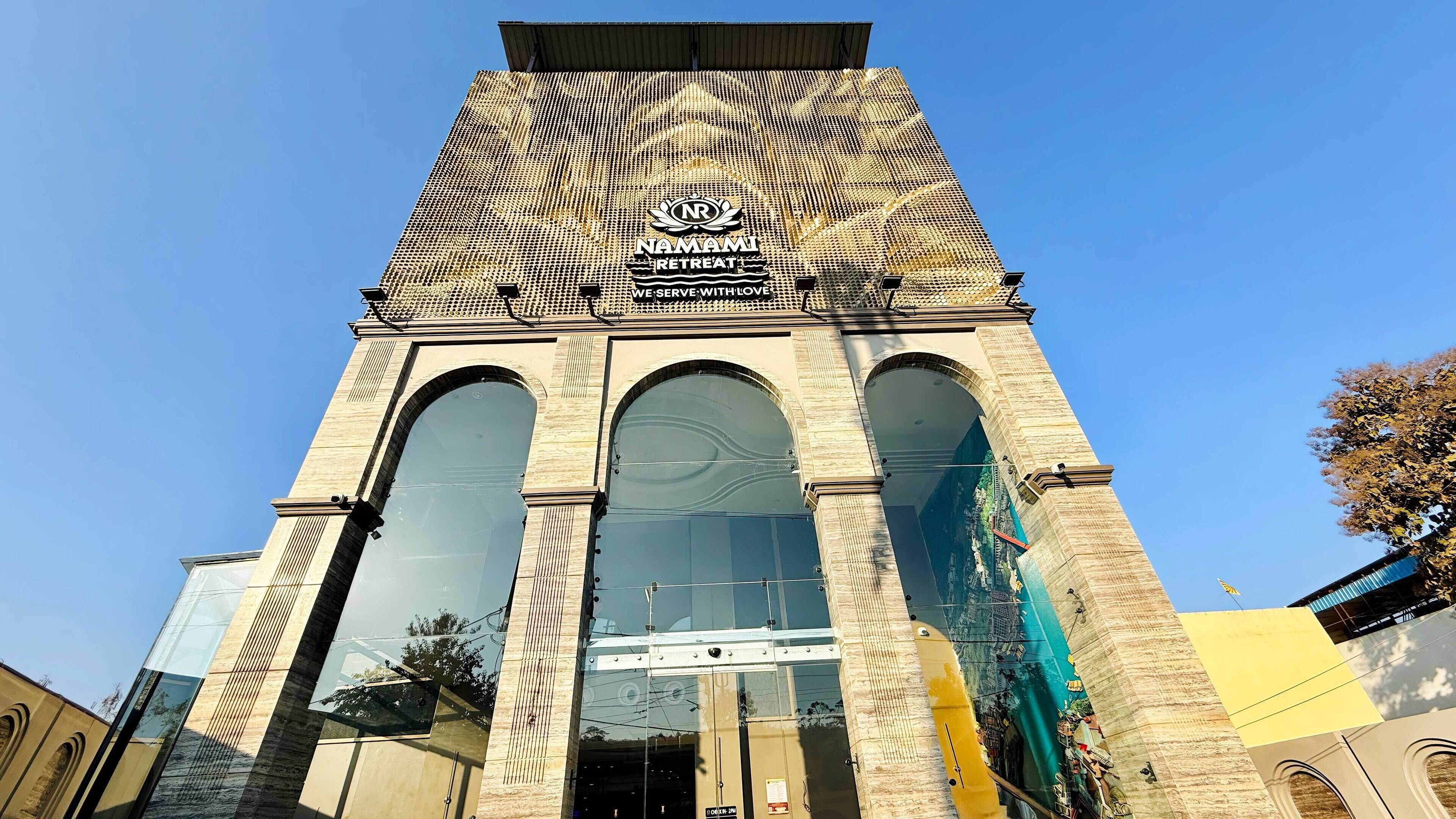 Fachada da propriedade