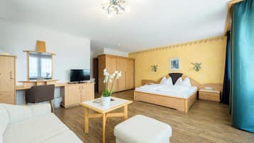 Standard Double Room, Balcony, Mountain View | In-room safe, laptop workspace, blackout drapes, iron/ironing board