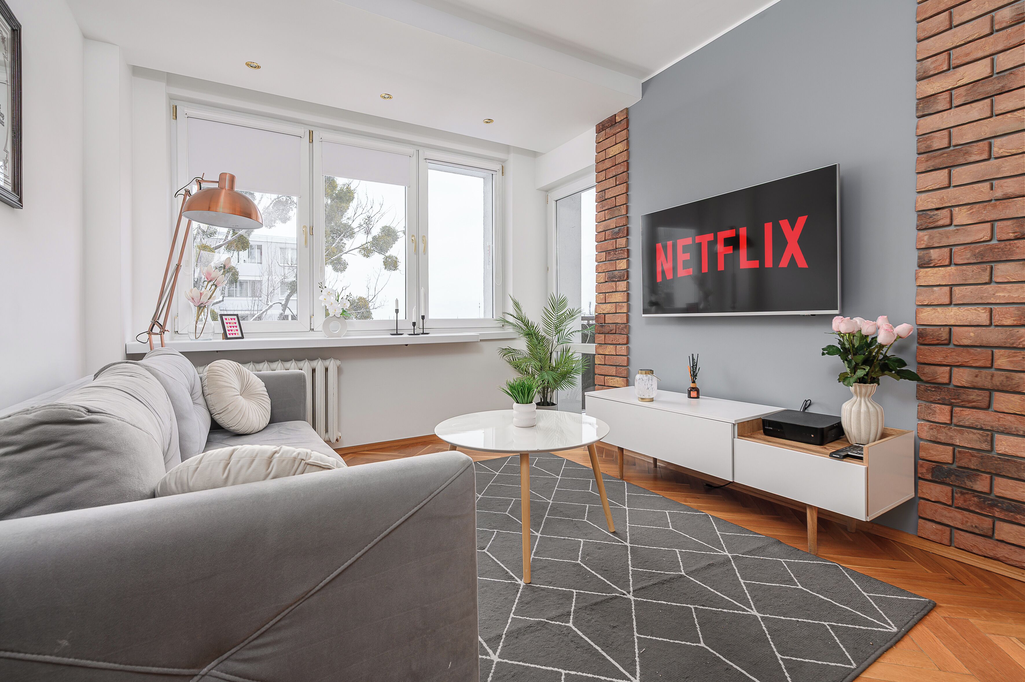 Classic Apartment, Courtyard View | Living area | 40-inch plasma TV with digital channels