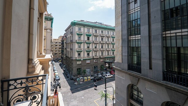 Camera Deluxe, edificio separato, P.zza Bovio | Utsikt fra rommet