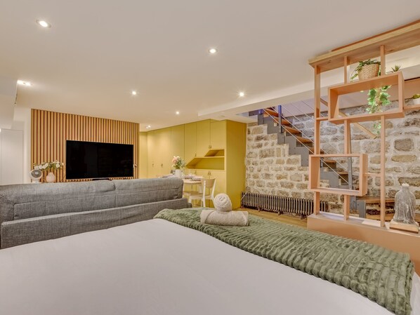 1 bedroom, iron/ironing board, WiFi, bed sheets - Basement studio-  Montparnasse Station (Paris)