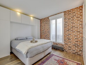 1 bedroom, iron/ironing board, WiFi, bed sheets - Stylish duplex apartment - 4P - Gare Montparnasse (Paris)