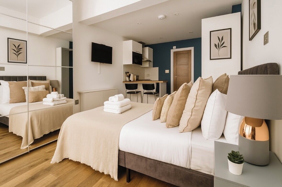 1 chambre, fer et planche à repasser, Wi-Fi, draps fournis