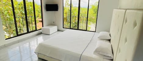 Chambre Double Deluxe, balcon, vue ville