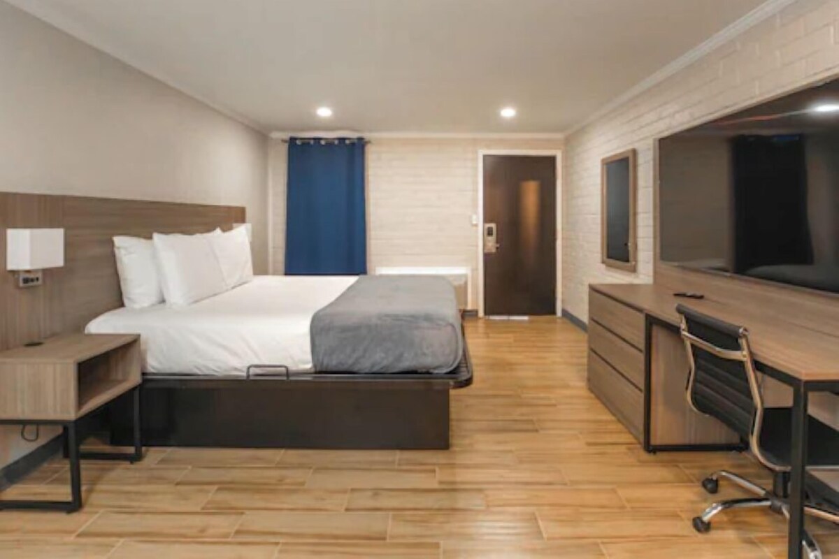 Deluxe Studio | Desk, laptop workspace, WiFi (free), bed sheets