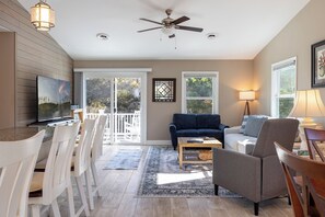 Smart TV - Paws Awhile, Oceanside 3BR 2BA home with Golf Cart! (Emerald Isle)