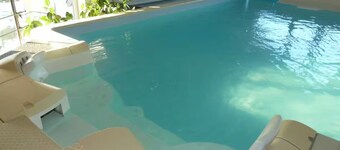 Spacious eat-in kitchen with direct garden access