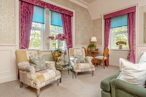 Executive Double Room, Garden View | Premium bedding, desk, laptop workspace, blackout curtains - Muckrach Country House (Grantown-on-Spey)