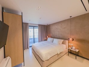 1 chambre, bureau, fer et planche à repasser, Wi-Fi gratuit