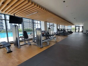 Fitness facility - Stylish Fully Furnished 1BR in Executive Residence (Dubai)