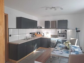 Private kitchen - Vacation in the Zellertal (Drachselsried)