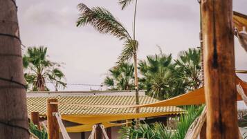 Villa Deluxe, 2 chambres, piscine privĂ©e, vue lagon | Enceinte de lâhĂ©bergement