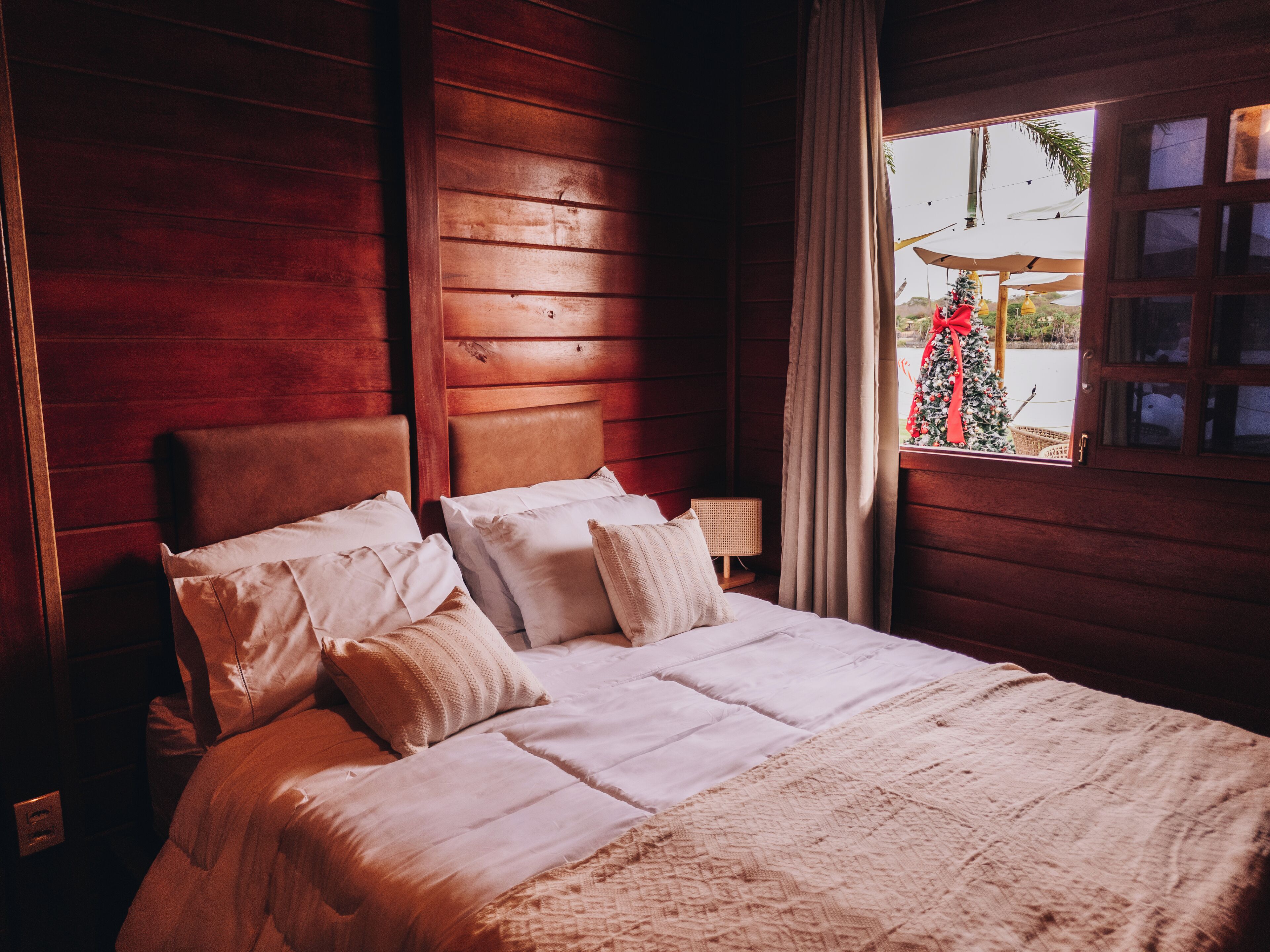 Premium bedding, memory foam beds, individually furnished, desk