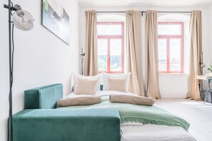 3 間睡房、熨斗/熨衫板、免費 Wi-Fi、床單