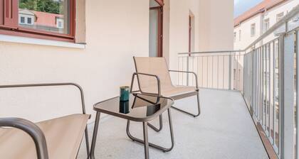 Palais Green - Vineyard View from balcony - free parking & cozy
