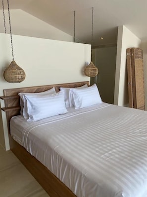 2 bedrooms, iron/ironing board, WiFi, bed sheets - Villa Rose, beachfront paradise on the sands of Koh Samui (Amphoe Ko Samui)