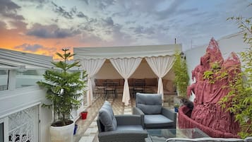 Terraza en la azotea