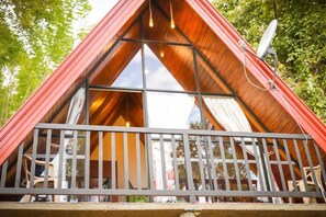 Comfort Double Room, Balcony, Mountain View | Exterior detail - Moon place wooden cabana (Galle)