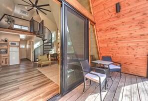 Interior - Running Spring Retreat-Cozy Forest A-Frame near Bentonville (Benton County)