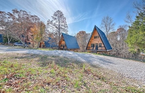 Exterior - Post Oak Perch-Cozy Forest A-frame Near Bentonville (Benton County)