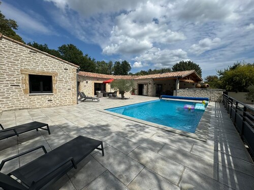 Modern villa with swimming pool